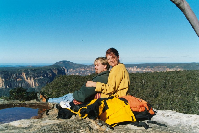 An hour and a half west of Sydney, Australia, there are 87 miles of walking paths in teh Blue Mountains National Park.